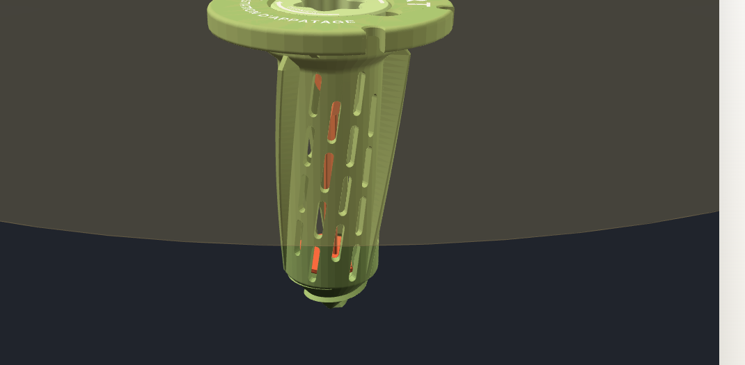 Rempart, vue 3D